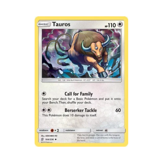 포켓몬 TCG 켄타로스 U 유니파이드 마인즈 (영문판)
