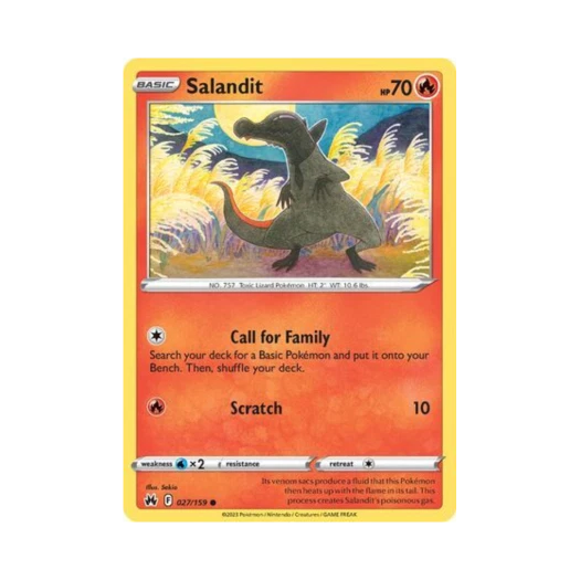 포켓몬 TCG 야도뇽 C 크라운 제니스 (영문판)
