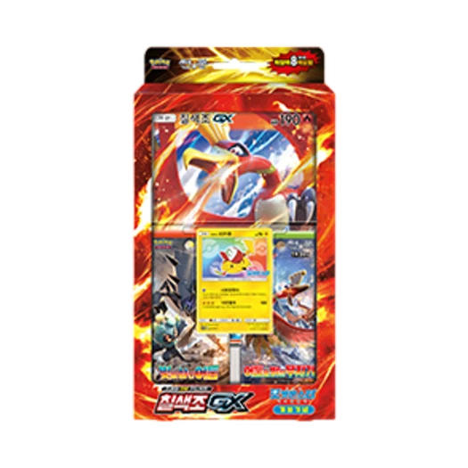 포켓몬 TCG 썬&문 스페셜 점보 카드 세트 칠색조 GX 박스 (한글판)