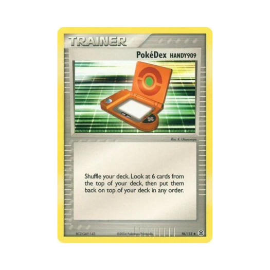 Pokemon TCG PokeDex HANDY909 U EX FireRed & LeafGreen (English Ver.)