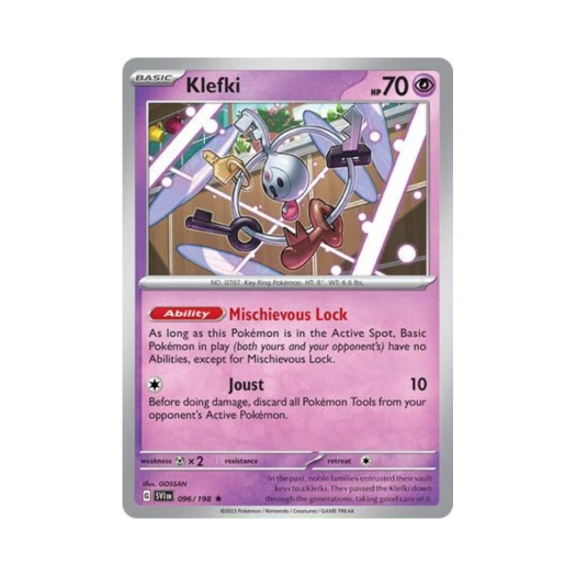 포켓몬 TCG 클레피 R 스칼렛 & 바이올렛 (영문판)