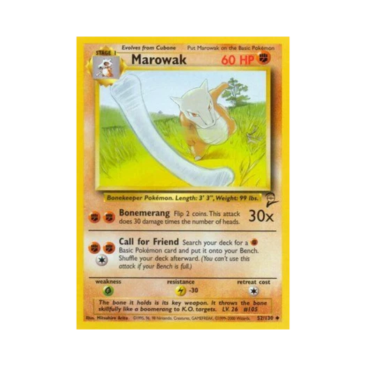 포켓몬 TCG 텅구리 U 베이스 세트 2 (영문판)