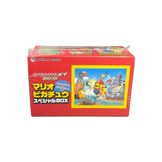포켓몬 TCG XY BREAK 마리오 피카츄 스페셜 박스 (일어판) 카드 이미지