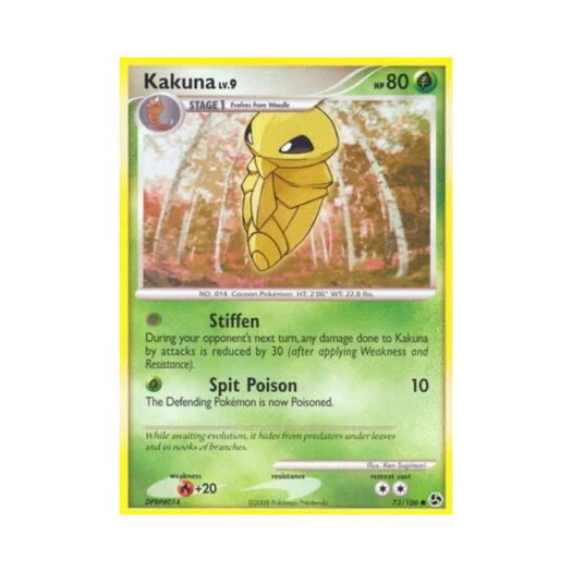 Pokemon TCG Kakuna C Great Encounters (English Ver.)
