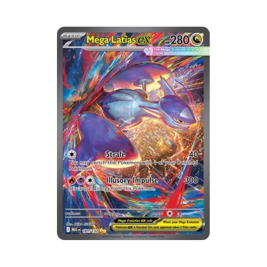 포켓몬 TCG 메가 라티아스 ex SIR 메가 에볼루션 (영문판)