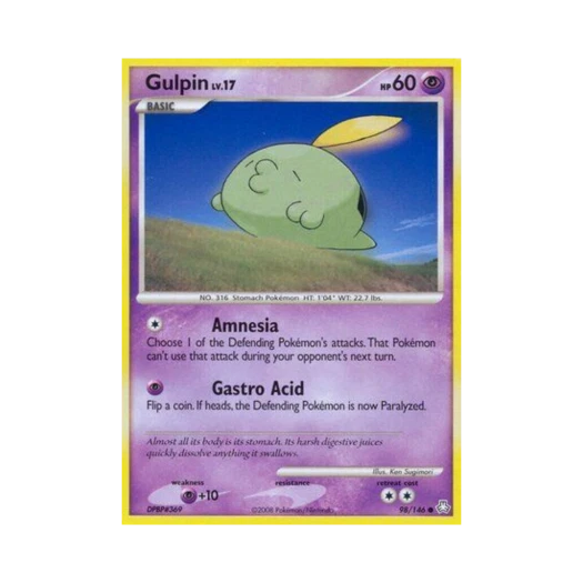 포켓몬 TCG 꼴깍몬 C 레전드 어웨이크드 (영문판)