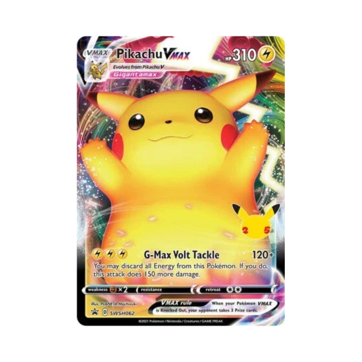 포켓몬 TCG 피카츄 VMAX P 소드 & 실드 프로모카드 (영문판)