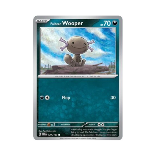 포켓몬 TCG 팔데아 우파 C 옵시디언 플레임즈 (영문판) 카드 이미지