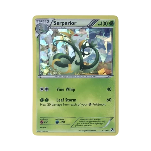 포켓몬 TCG 샤로다 U 블랙&화이트 테마 덱 그린 토네이도 홀로 카드 (영문판) 카드 이미지