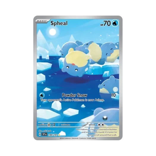 Pokemon TCG Spheal IR Surging Sparks (English Ver.)