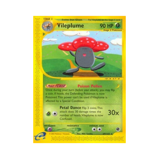 Pokemon TCG Vileplume R Expedition Base Set (English Ver.)