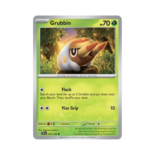 포켓몬 TCG 턱지충이 C 템포럴 포시스 (영문판) 카드 이미지