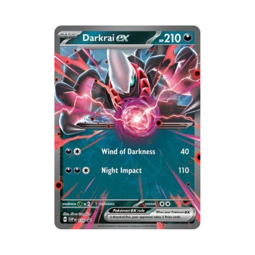 Pokemon TCG Darkrai ex P Scarlet & Violet Promos (English Ver.)