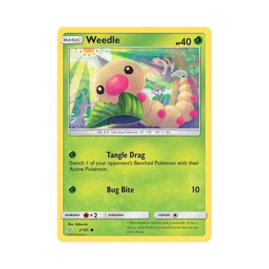 포켓몬 TCG 뿔충이 C 팀업 (영문판)