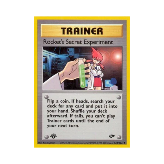 포켓몬 TCG 로켓단의 시크릿 익스페리먼트 U 짐 첼린지 (영문판)
