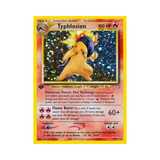 포켓몬 TCG 블레이범 RH 네오 제네시스 (영문판)
