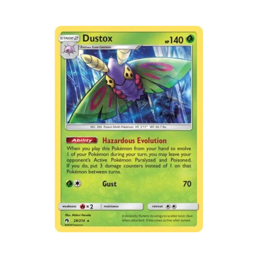 포켓몬 TCG 독케일 R 로스트 썬더 (영문판)