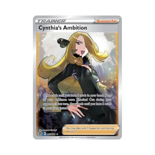Pokemon TCG Cynthia's Ambition RU Brilliant Stars (English Ver.)
