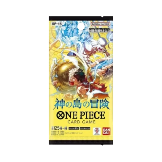 원피스 TCG OP-15 부스터 팩 카미의 섬 모험 팩 (6장/일어판) 상품 이미지