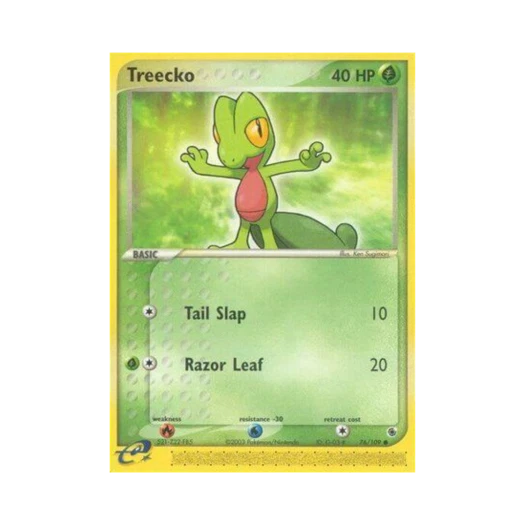 포켓몬 TCG 나무지기 C EX 루비 & 사파이어 (영문판)