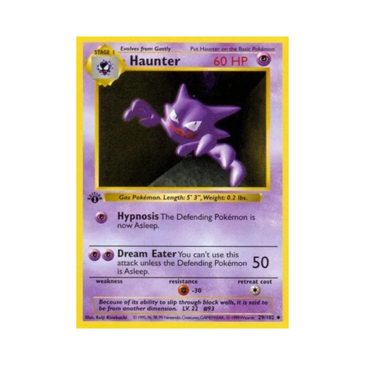 Pokemon TCG Haunter U Base Set (English Ver.)