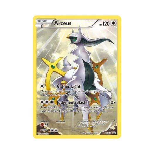 Pokemon TCG Arceus P XY Promos (English Ver.)