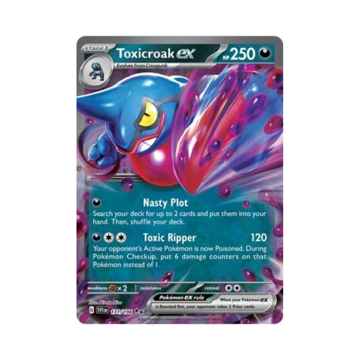 포켓몬 TCG 독개굴 ex DR 스칼렛 & 바이올렛 (영문판)
