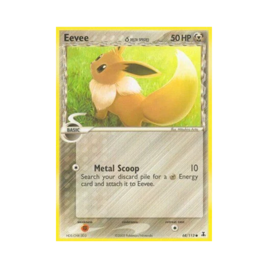 Pokemon TCG Eevee C EX Delta Species (English Ver.)