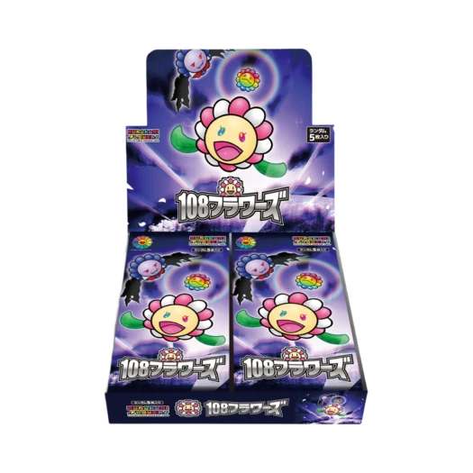 카이카이키키 TCG 무라카미 플라워 컬렉터블 트레이딩 카드 박스 일어판 (12개입) 상품 이미지