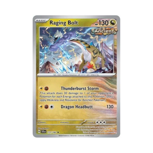 포켓몬 TCG 날뛰는우레 R 스텔라 크라운 (영문판) 카드 이미지