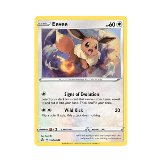 Pokemon TCG Eevee P Sword & Shield Promos (English Ver.)