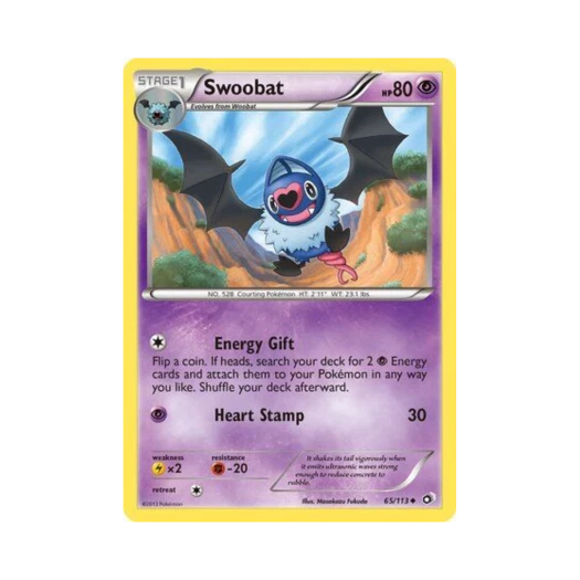 포켓몬 TCG 맘박쥐 U 레전더리 트레져스 (영문판)