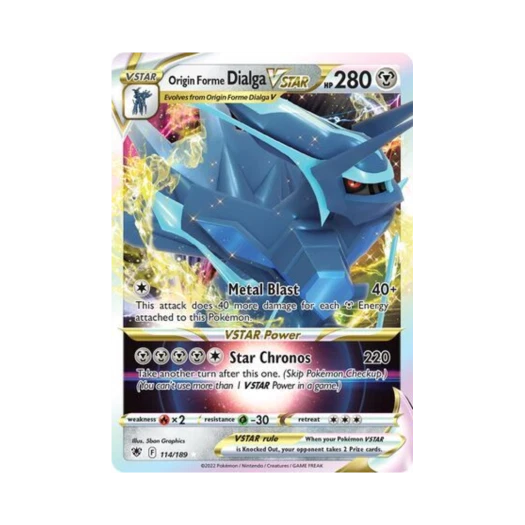 포켓몬 TCG 오리진 디아루가 VSTAR HRV 아스트랄 레디안스 (영문판)