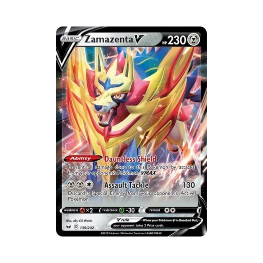 포켓몬 TCG 자마젠타 V HRV 소드 & 실드 (영문판)