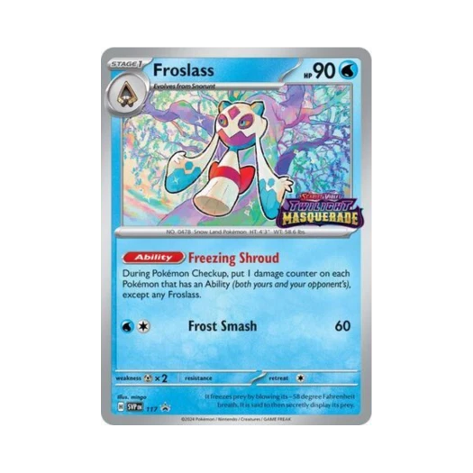 Pokemon TCG Froslass P Scarlet & Violet Promos (English Ver.)