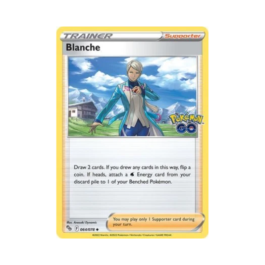 포켓몬 TCG 블랑쉬 U 포켓몬 고 (영문판)