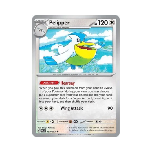 Pokemon TCG Pelipper U Paldea Evolved (English Ver.)