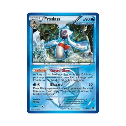 포켓몬 TCG 눈여아 R 플라스마 블라스트 (영문판)