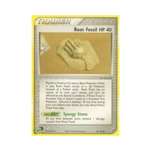 Pokemon TCG Root Fossil C EX Sandstorm (English Ver.)