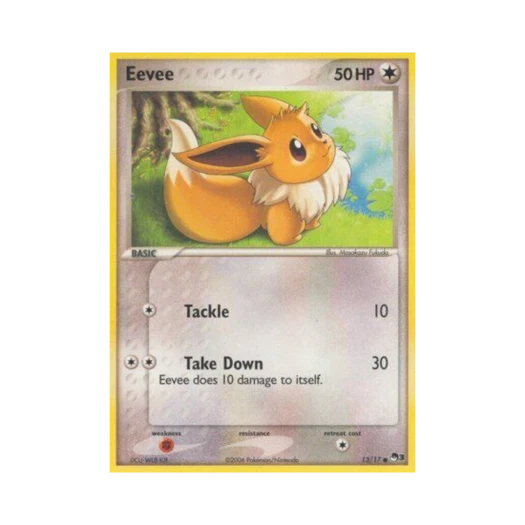 Pokemon TCG Eevee C POP Series 3 (English Ver.)