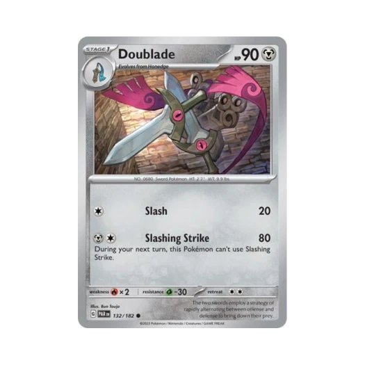 Pokemon TCG Doublade C Paradox Rift (English Ver.)