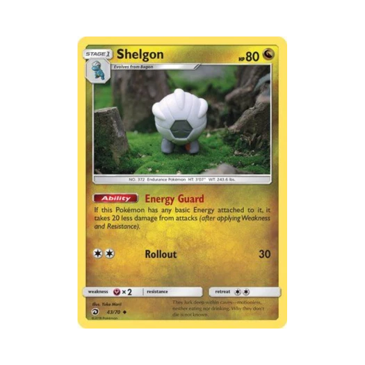 포켓몬 TCG 쉘곤 U 드래곤 마제스티 (영문판)