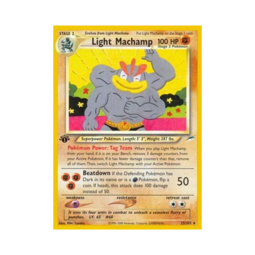 포켓몬 TCG 라이트 괴력몬 R 네오 데스티니 (영문판)