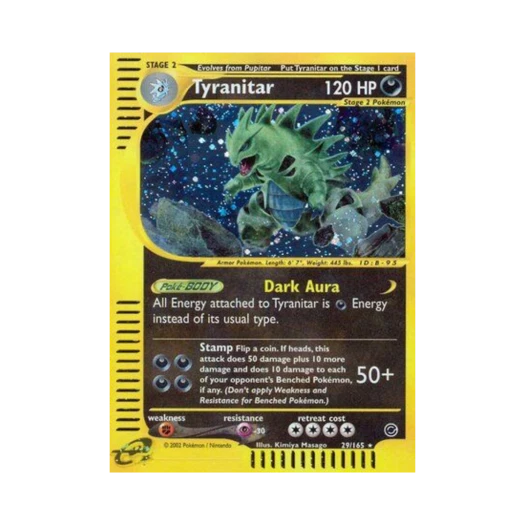 Pokemon TCG Tyranitar RH Expedition Base Set (English Ver.)
