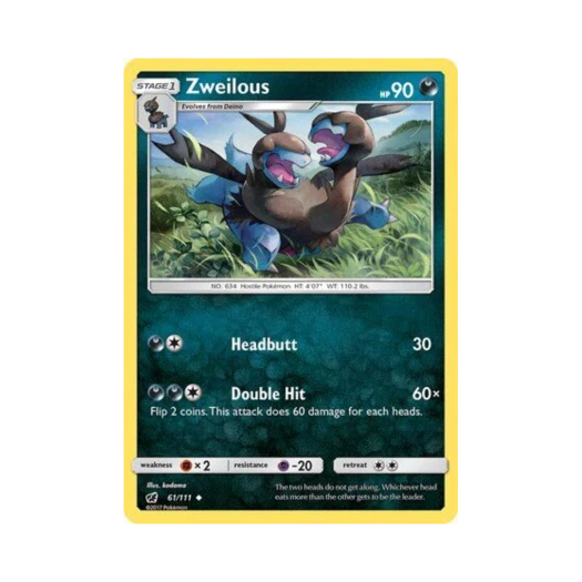 포켓몬 TCG 디헤드 U 크림슨 인베이전 (영문판)