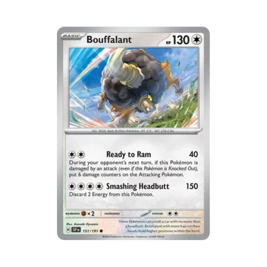 포켓몬 TCG 버프론 C 서징 스파크 (영문판) 카드 이미지