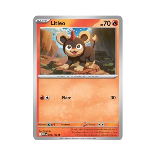 포켓몬 TCG 레오꼬 C 메가 에볼루션 (영문판) 카드 이미지