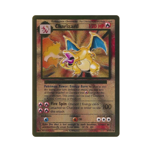 포켓몬 TCG 리자몽 P 메탈 카드 울트라 프리미엄 컬렉션 (영문판) 카드 이미지