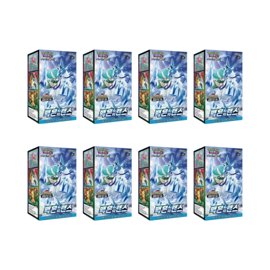 포켓몬 TCG 소드 & 실드 확장팩 브이맥스 백은의 랜스 8박스 (총 240팩/한글판) 카드 이미지