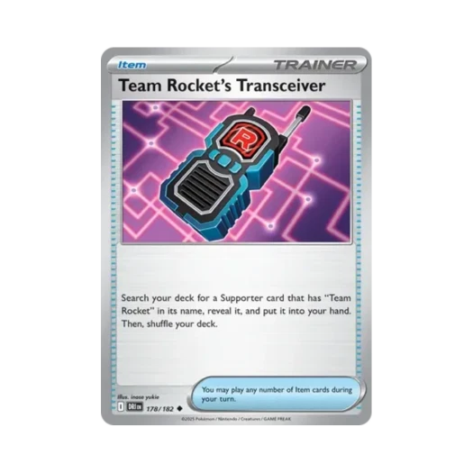Pokemon TCG Team Rocket's Transceiver U Destined Rivals (English Ver.)